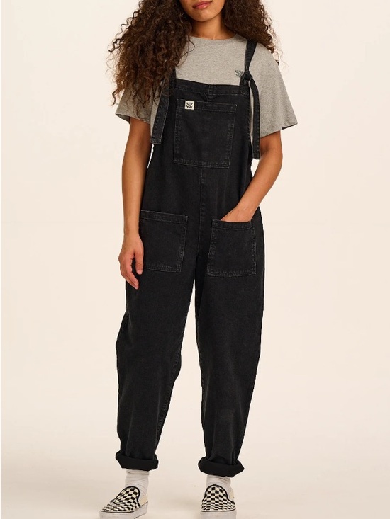 Lucy & Yak Denim - NWT Lucy & Yak | Black Denim Women's Overalls - Casual Relaxed Fit